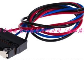 Omron单刀双掷常开常闭滚轮杠杆微动开关2A250V交流D2SW-P2L3M