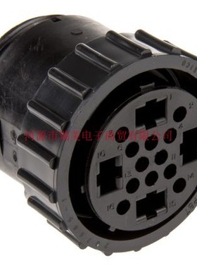 TE泰科电子16路CPC电缆安装直连接器插头207485-1