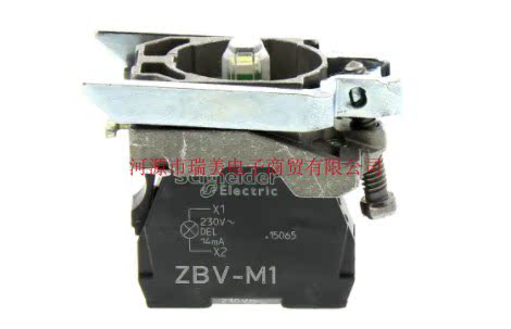 Schneider施耐德Harmony XB4指示灯22MM切面直径白色LED灯XB4BVM1