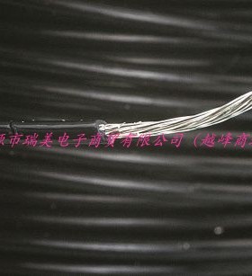 Alpha阿尔法PTFE设备电线22AWG黑色UL1213线型30M长5855/7 BK005