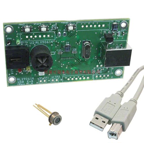 Melexis迈来芯MLX90615温度传感器开发板编程器评估板EVB90615