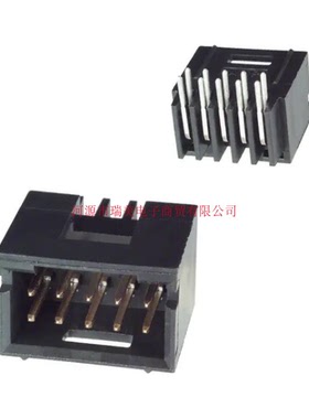 TE泰科电子AMPMODU Mod II连接器2排10路2.54MM节距直角103166-3