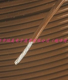 Alpha阿尔法PTFE设备电线22AWG棕色UL1213线型30M长5855/7 BR005
