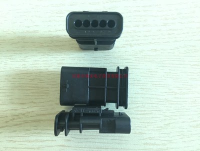 TE泰科4MM节距1排5路MCON 1.2汽车连接器1-2141520-1
