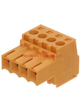 BL 3.50/04/180 SN OR BX插头1597380000电子元件Weidmüller