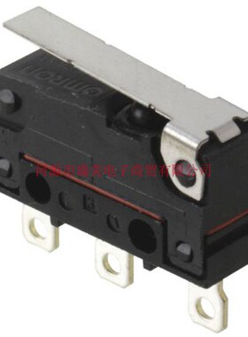 Omron单刀双掷常开常闭摆杆微动开关2A250V交流D2SW-P2L1H