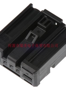 TE泰科电子5路2.54MM节距母MQS汽车连接器1379217-3