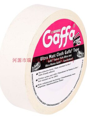 Advance聚乙烯布AT200亚光Gaffa胶带50M50MM0.26MM白色239-4600