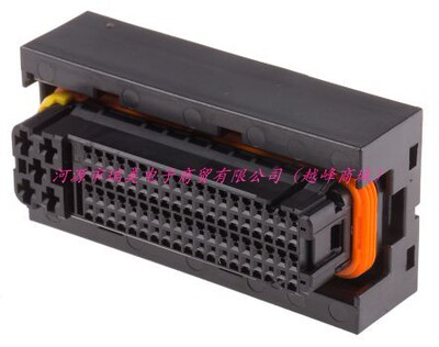 TE汽车连接器81路电缆安装黑色母座1473244-1