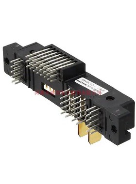 TE泰科FLATPAQ Elcon背板连接器镀金3排32路2.5MM间距6648000-1