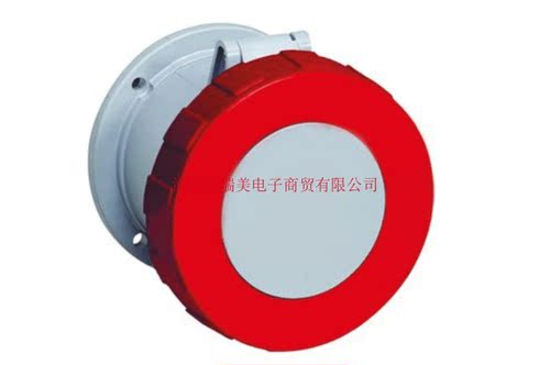 ABB连接器3P+E工业电源63A插座2CMA167384R1000-363RU6W