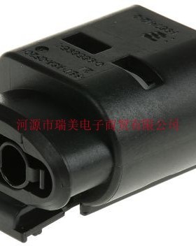 TE汽车连接器Junior Power Timer电缆安装2路黑色母座1-967412-2
