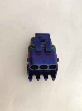 Delphi德尔福Weather-Pack电缆安装汽车连接器3路黑色母12015796
