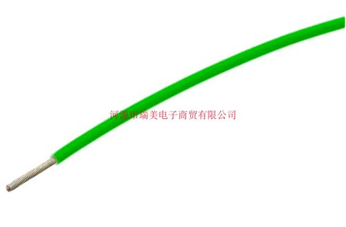TE泰科电子FlexLite高温线绿色100M长镀锡铜FLHTC0311-1.50-5