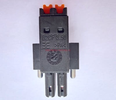 B2CF 3.50/04/180F SN BK BX插头1277860000电子元件Weidmüller