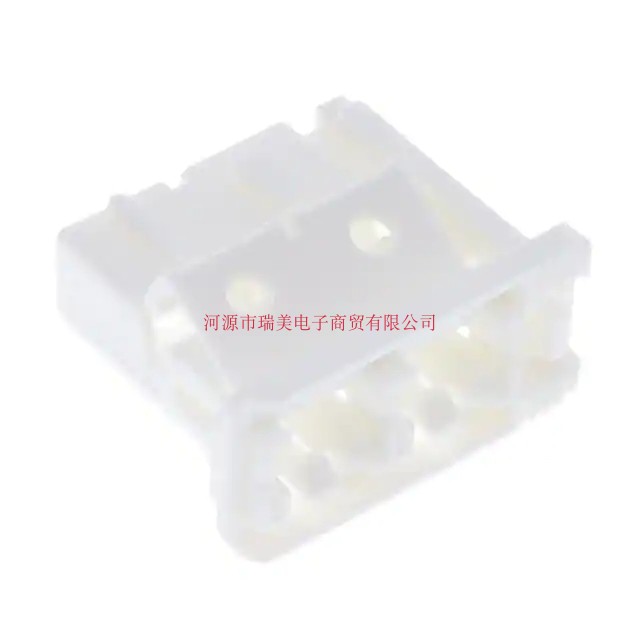 TE泰科MATEnet汽车连接器7.8MM间距1排2路白色外壳护套2305974-2