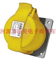 ABB连接器3P+E工业电源16A插座2CMA193176R1000-316RU4