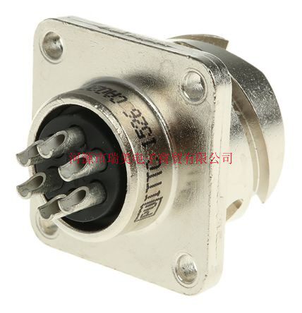 ITT汽车连接器CA-COM插座6路卡口耦合母CA02COME14S-6SB