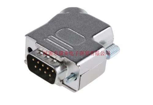 MH连接器套件9路D-Sub插头内含触点插件护罩D45ZK9-DM9P-K