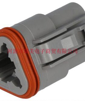 Deutsch德驰DT汽车连接器3路灰色公DT06-3S