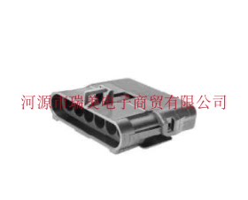 Aptiv安波福Weather Pack连接器1排6路外壳12020786