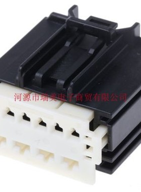 Molex莫仕STAC64汽车连接器2行10路黑色白色母31372-1000