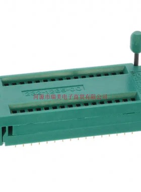 3M连接器2.54MM间距DIP ZIF ZIP晶体管IC插座232-1285-00-0602J