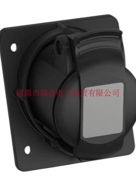 ABB电源连接器5触点3P+N+E极IP44插座2CMA100548R1000-432RAM6B