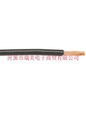 Alpha阿尔法电线28AWG黑色300V单芯UL1007线型长30米3048 BK005