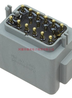 Amphenol安费诺BoardLock™AT连接器2排15路插座AT04-12PA-BM02
