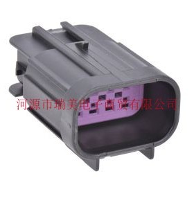 Delphi汽车连接器GT 150公插8路电缆安装黑色15326840