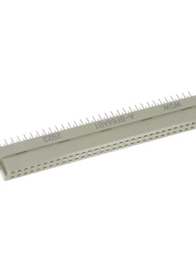 ASSMANN阿斯曼DIN41612背板连接器2排64针2.54mm插座A-BF64ABT