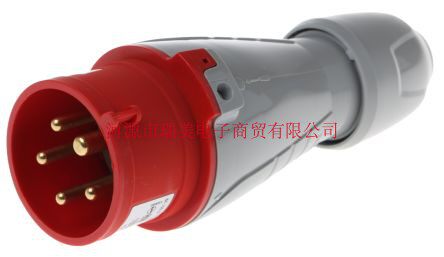 Legrand罗格朗P17 Tempra Pro工业连接器红色3P+N+E插头5 551 29