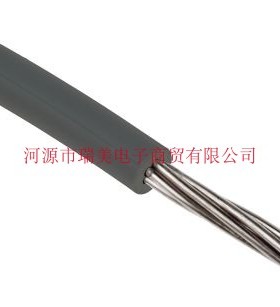 瑞美电子UL1007线型电线22AWG线规300V灰色100M长874-0450