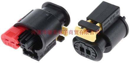 TE泰科电子2路Sensor Flat Contact System 汽车连接器284556-1