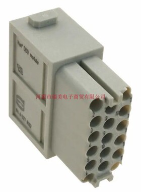 HARTING浩亭Han DDD重载连接器17路母头插件09140173101