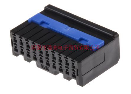 JST连接器CPT插痤2行20路表面贴片黑色母20CPT-B-2A