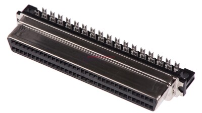 te泰科scsi连接器1.27mm节距直角