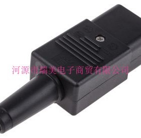 Schurter额定16A交流250V电缆安装C19母座IEC插头4795.0000