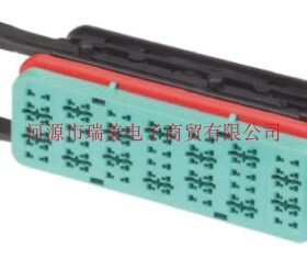 Molex莫仕SRC汽车连接器14行84路面板安装黑色母93287-0001