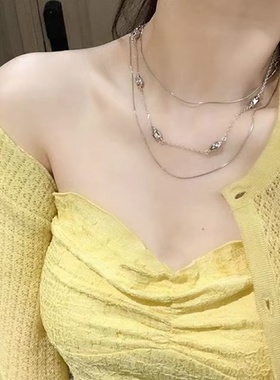 金豆豆项链金银俩色项链