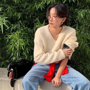 韩系ins博主极简水滴新款耳环  时髦百搭日常不会出错的款式