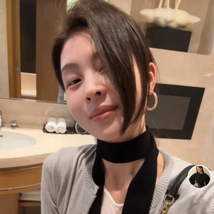 韩系ins博主极简C圈耳环 时髦百搭日常不会出错的款式