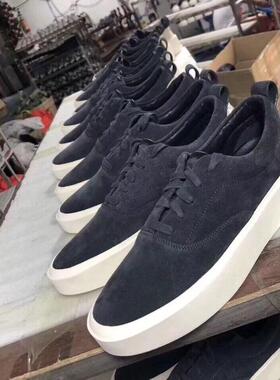 FOG 101第六季6th Fear of god Sneaker高街翻毛皮麂皮男低帮板鞋