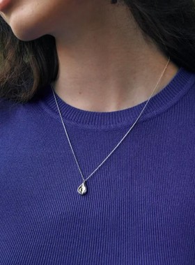 韩国代购ins小众verte简约925银项链 小红书博主推荐闺蜜生日礼物