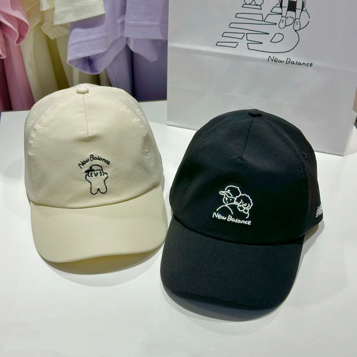 NB男女通用联名遮阳棒球帽