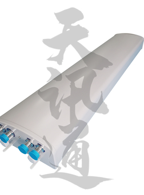1710-2690MHz四端口内置电调RCU基站板状扇区天线0-10°可调15dBi