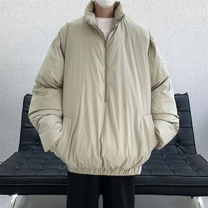 V1448-P88 服冬季面包服情侣袄外套高街美式纯色衣潮牌ins图片