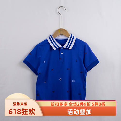 杰米熊专柜翻领短袖polo衫T恤