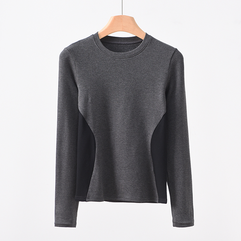 女款沙漏腰磨毛上衣软糯亲肤